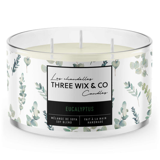 Three wix and co - Chandelle Eucalyptus