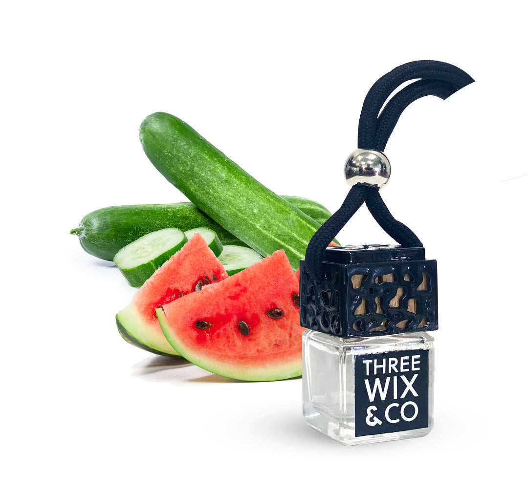 Three wix and co - Diffuseur voiture Comcombre/melon